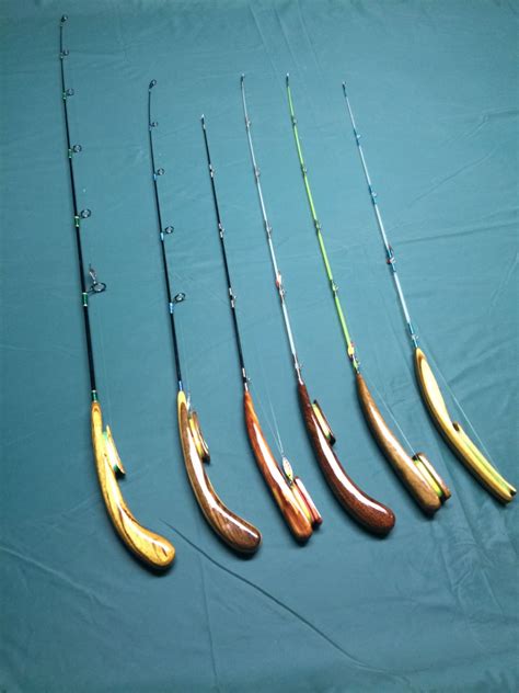 Ice Fishing Rod Handle Design